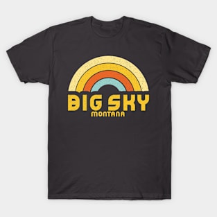 Retro Big Sky Montana T-Shirt